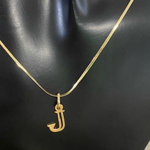 18K Authentic Gold Pendant Only.
